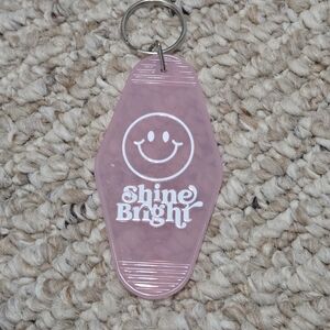 Hand Crafted Pink Key Holder - Shine Bright
